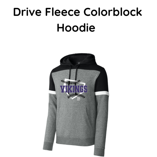SSB25 Drive Fleece Colorblock Hoodie