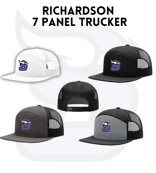 SBBS26  168 Richardson 7-Panel Trucker
