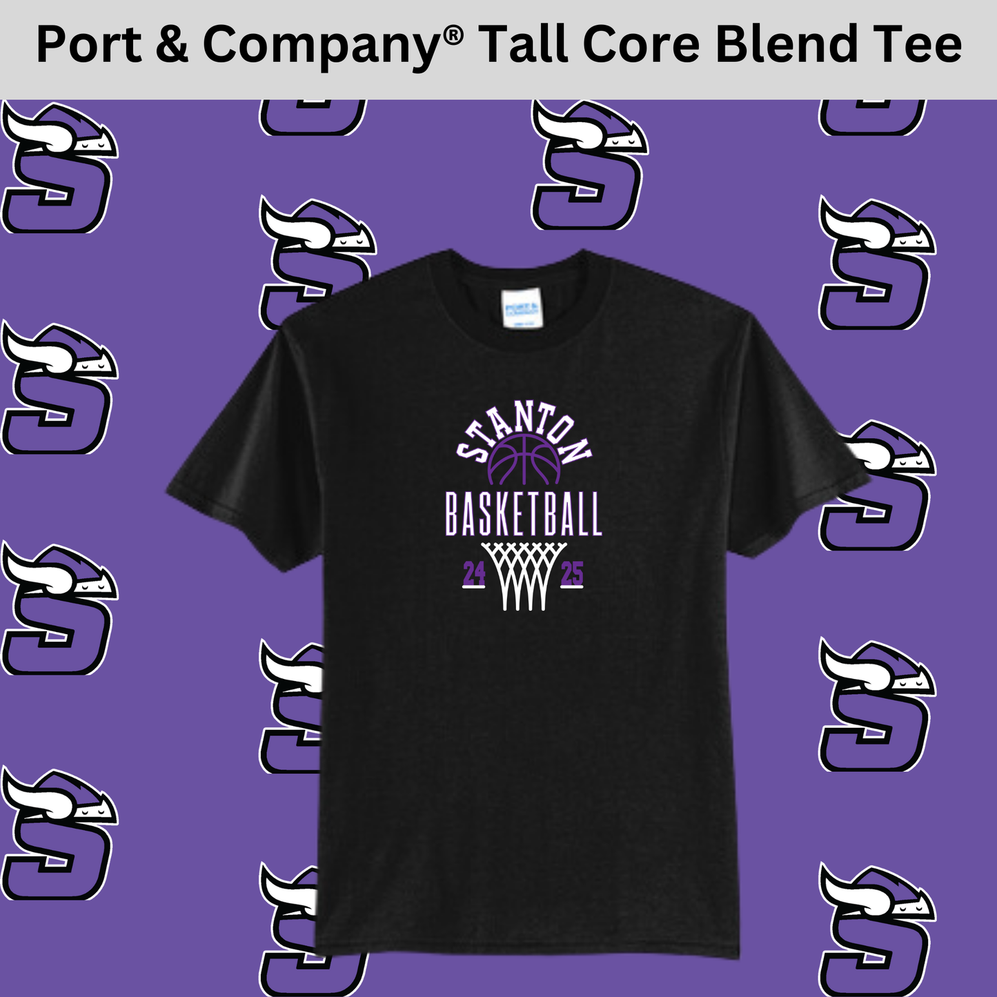 SBB Port & Company® Tall Core Blend Tee