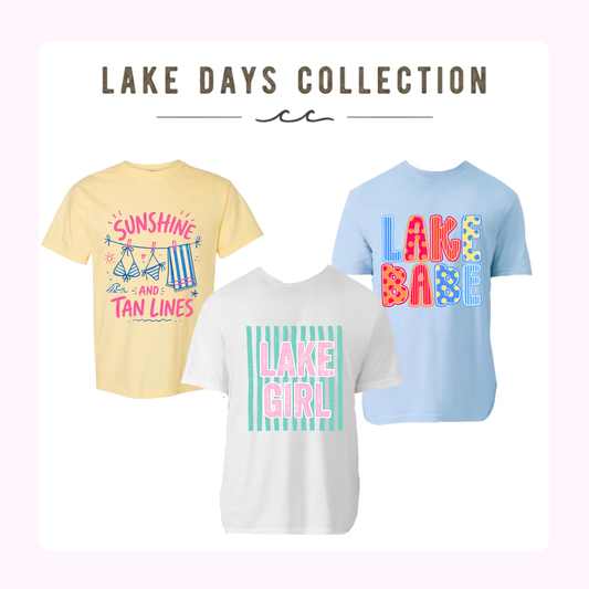 LD 1717 Lake Days Ring Spun T-Shirt Options