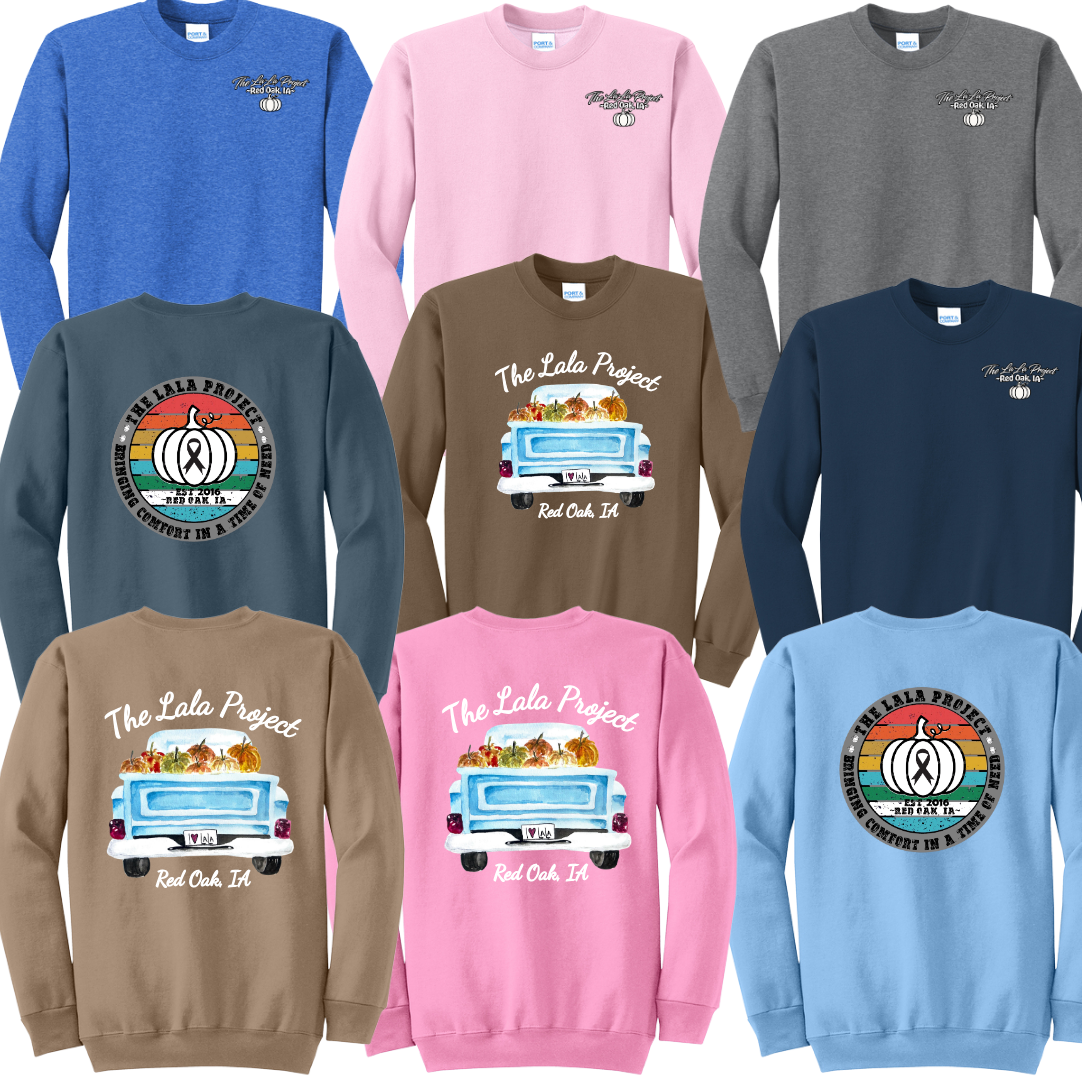 LALA PC78 Port & Co® Core Fleece Crewneck Sweatshirt