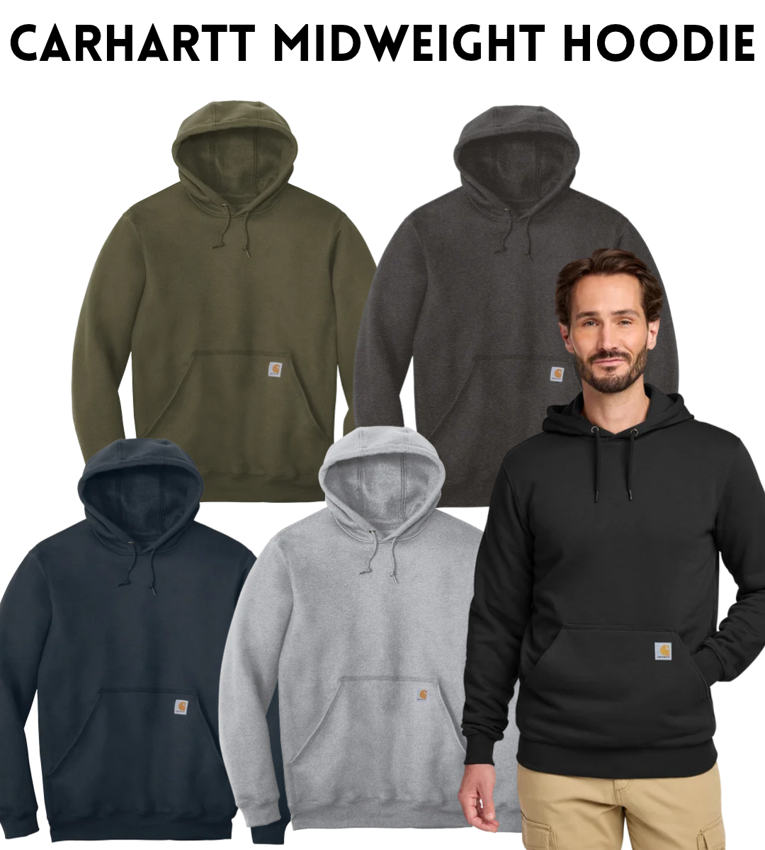 VB CTK121 Carhartt® Midweight Crewneck Sweatshirt