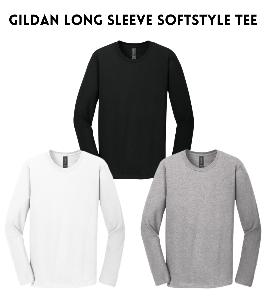 VB 64400 Gildan Softstyle Long Sleeve T-Shirt