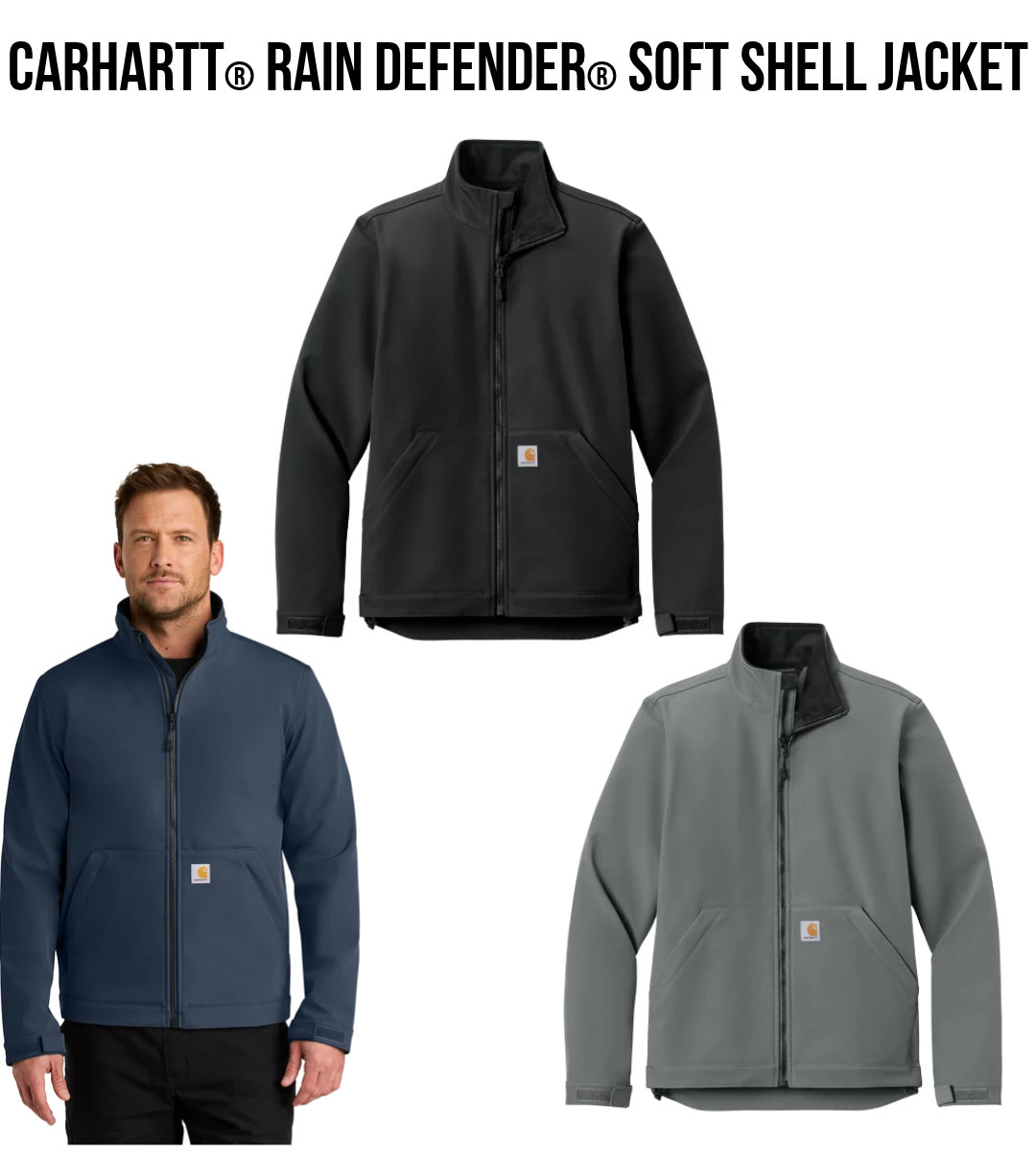 VB CT106438 Carhartt® Rain Defender® Soft Shell Jacket