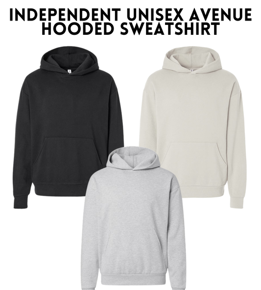 VB IND280SL Unisex Avenue Midweight Hooded Sweatshirt