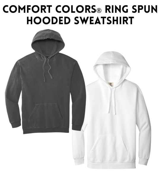 VB 1567 Comfort Colors® Ring Spun Hooded Sweatshirt