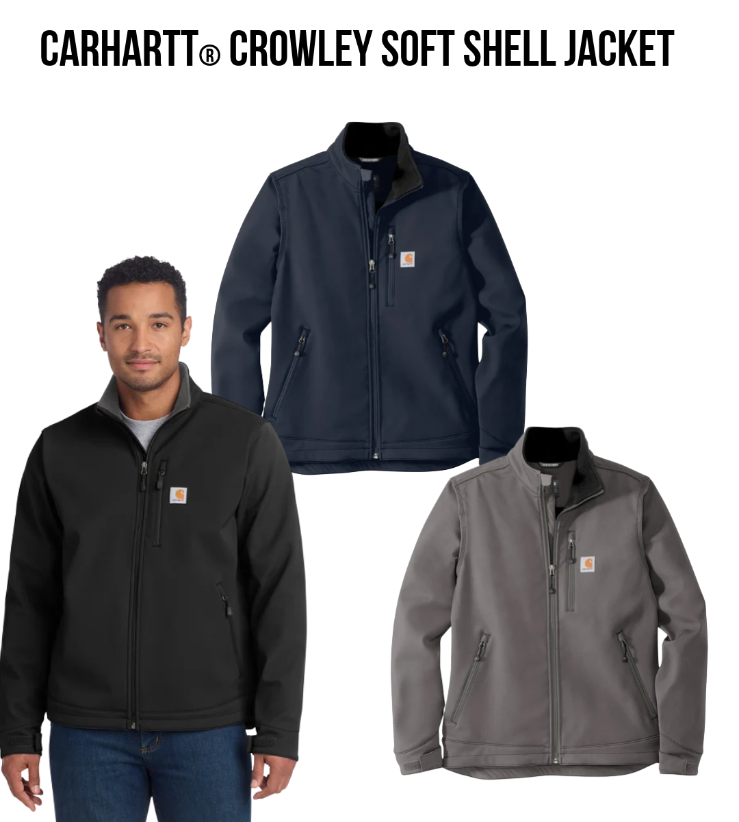 VB Carhartt® Crowley Soft Shell Jacket