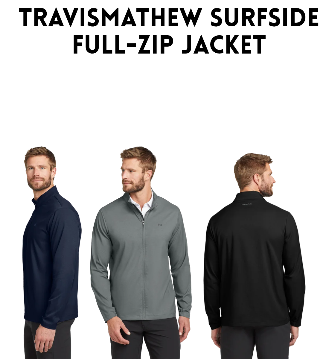VB TravisMathew Surfside Full-Zip Jacket