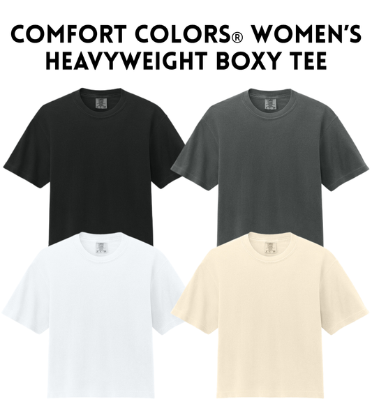VB 3023CL Comfort Colors® Women’s Heavyweight Boxy Tee