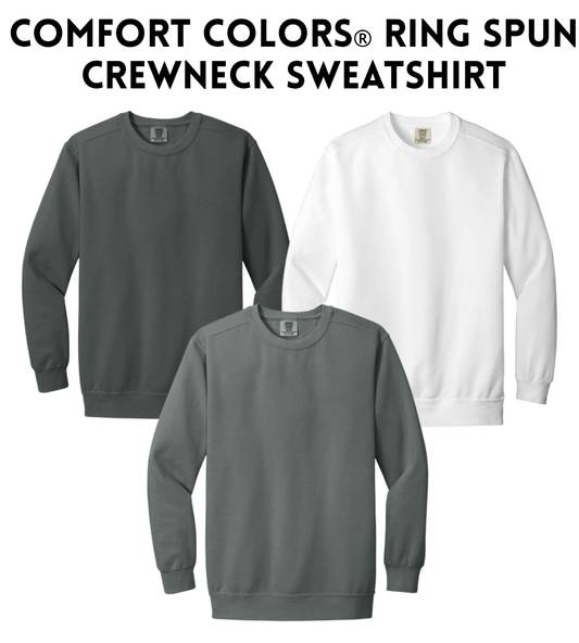 VB 1566 Comfort Colors® Ring Spun Crewneck Sweatshirt
