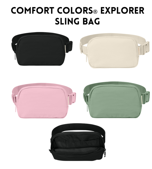 VB CCSB0 Comfort Colors® Explorer Sling Bag