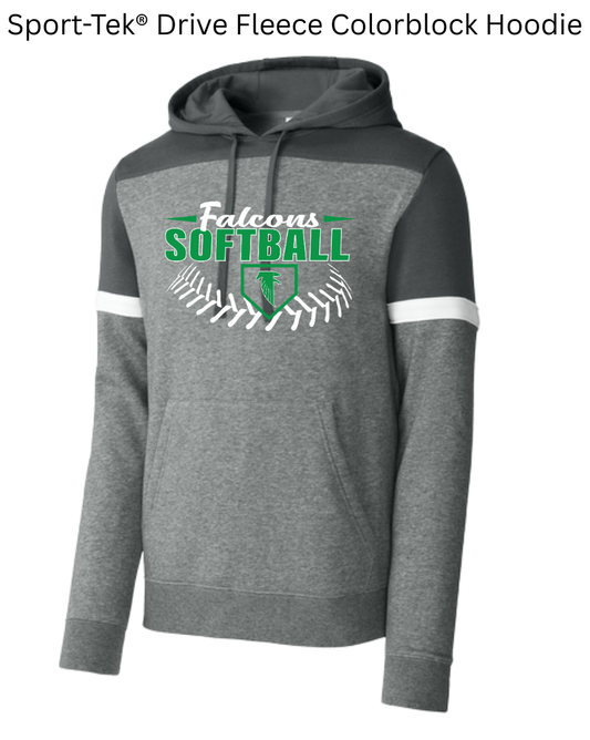 BOSB25 Sport-Tek® Drive Fleece Colorblock Hoodie