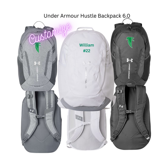 BOSB25 Under Armour Hustle Backpack 6.0