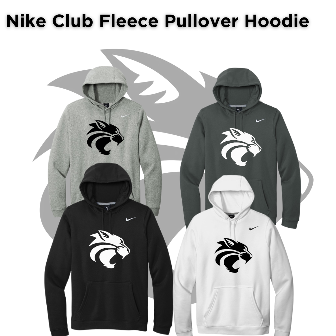 EMF Nike Men's Club Fleece Sleeve Swoosh Pullover Hoodie